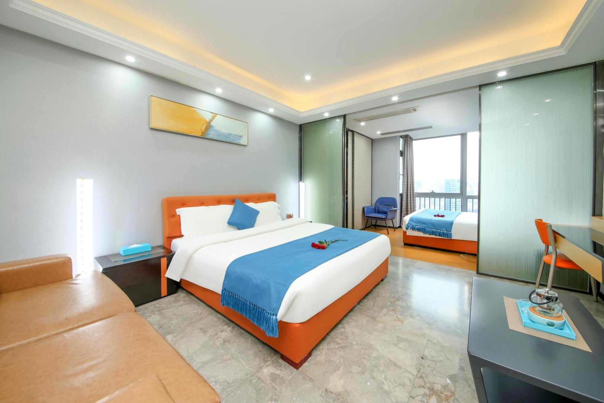 Pengman Beijing Rd. A-Mall Apartment Guangzhou Eksteriør billede