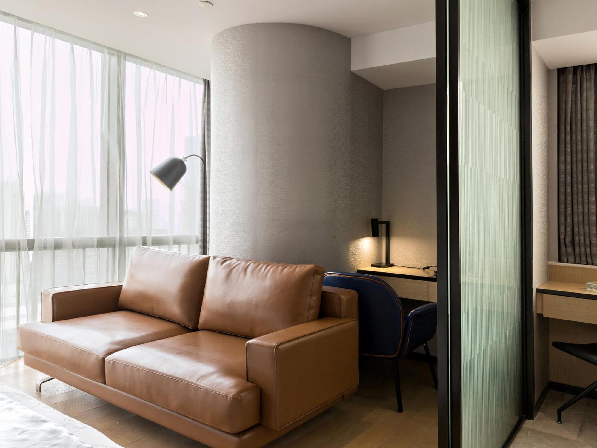 Pengman Beijing Rd. A-Mall Apartment Guangzhou Værelse billede
