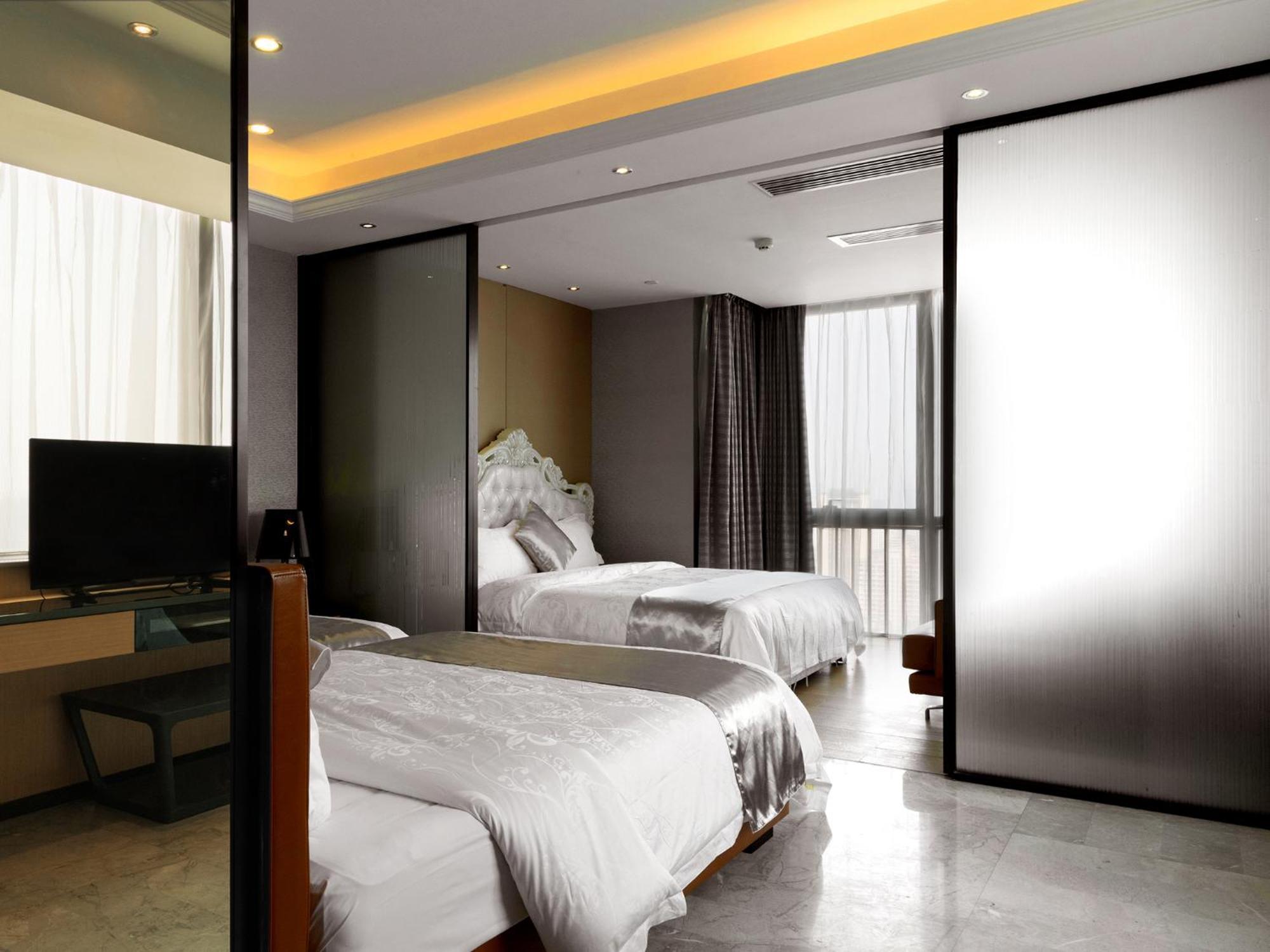 Pengman Beijing Rd. A-Mall Apartment Guangzhou Værelse billede