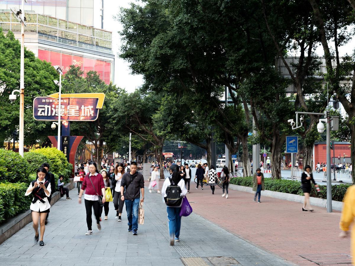 Pengman Beijing Rd. A-Mall Apartment Guangzhou Eksteriør billede